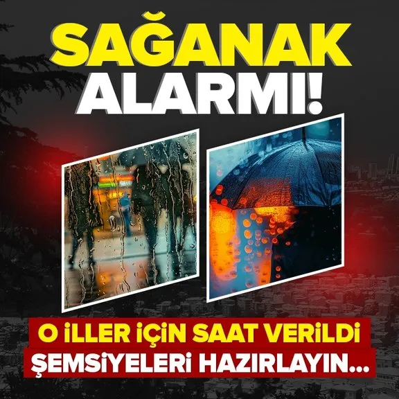 Meteoroloji’den 20 kent için sarı alarm! O illerde yaşayanlar dikkat! Sağanak geri geliyor  | İstanbul, Ankara, İzmir...
