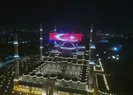15 Temmuza özel dev LED Türk Bayrağı