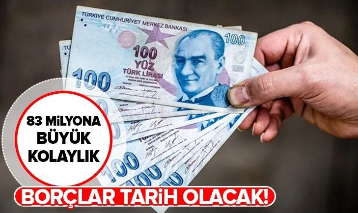 İşçiye ve işverene destek borçluya kolaylık geliyor! Borçlar tarih olacak