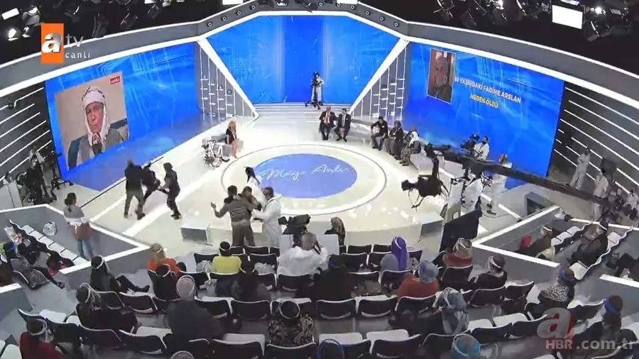 Müge Anlı canlı yayınında stüdyo buz kesti! Fidan Arslan eşinin anlattıklarına sinirlenince uçan tekme attı! 18