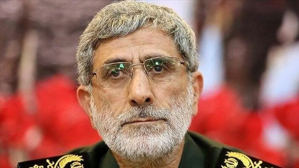 İran Komutanı İsmail Kaani'nin durumu belirsiz!