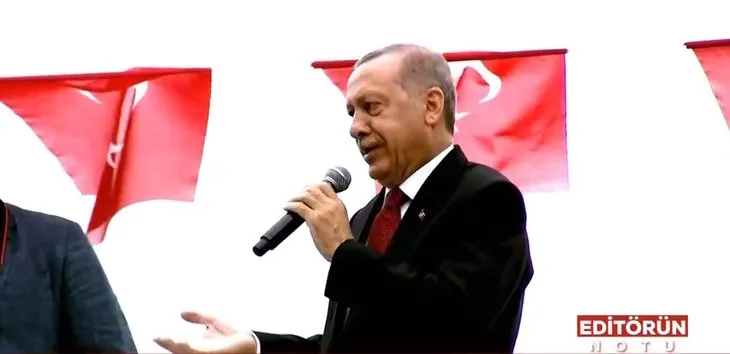 Başkan Erdoğan’ın Karadeniz şivesi ile renkli anlar