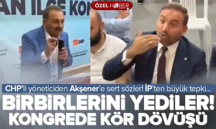 CHP olağan ilçe kongresinde İP’ler gerildi!