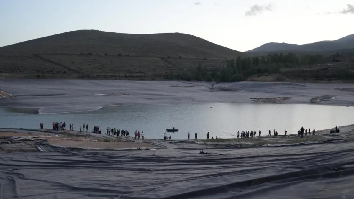 Niğde'de baraja düşen Furkan'dan acı haber