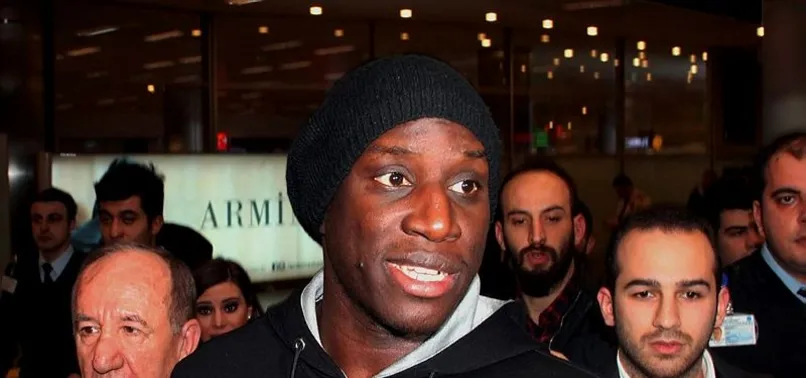 Demba Ba, Beşiktaş için İstanbul'a geldi