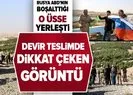 Son dakika: Rusya, ABD'nin boşalttığı Tişrin üssüne de yerleşti! Devir teslimde dikkat çeken görüntü