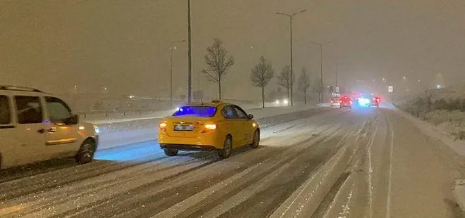 İstanbul’da kar yağışı aralıklarla etkili oluyor!