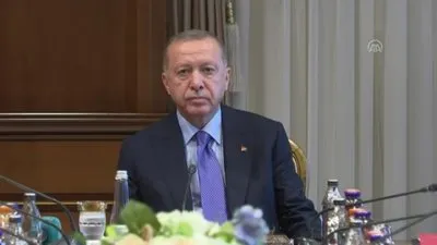 Başkan Erdoğan gazileri kabul etti