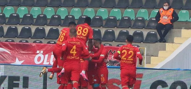 Denizlispor Kayserispor maç sonucu: 0-1