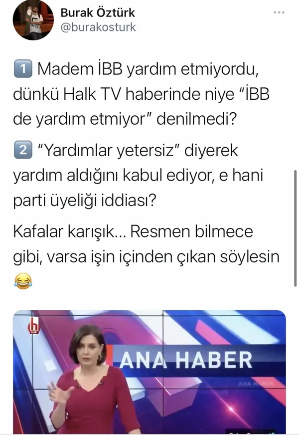 Halk TV sunucusu Özlem Gürses yalan haber yaptığını itiraf etti! Kanser hastası üzerinden algı operasyonu...