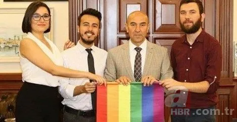 ABD'nin İstanbul konsolosluğunda LGBT rezaleti! Asılan dev paçavraya tepkiler peş peşe geldi