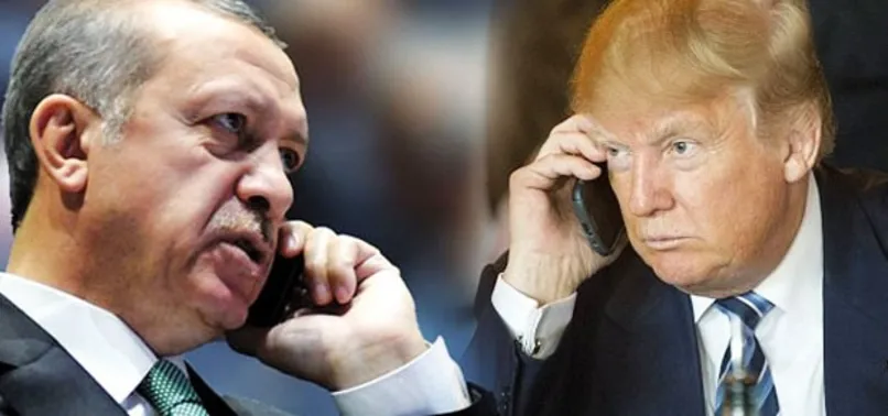 Cumhurbaşkanı Erdoğan, Trump'la görüştü
