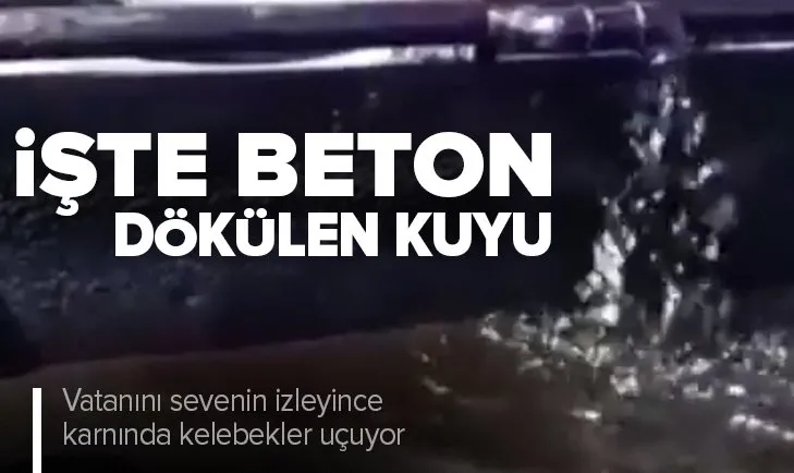 Diyarbakır'da petrol yok diyerek beton dökülüp kapatılan kuyudan petrol akıyor