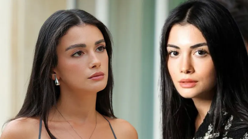 Gözleri KaraDeniz'in Güneş'i Özge Yağız'ın bir de annesini görün! Gören ablası sandı...