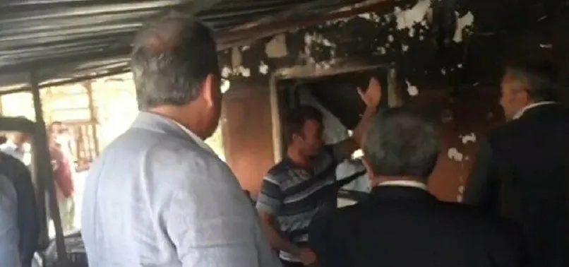 Osmaniye'deki yangında evini kaybeden vatandaş İYİ Parti heyetini evine sokmadı: Sizin benim için yapacağınız bir şey yok