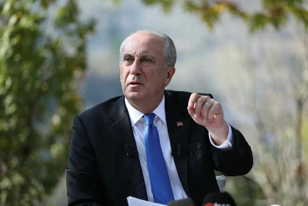Muharrem İnce: CHP içindeki çete yazın aynı teknede tatil yaptı