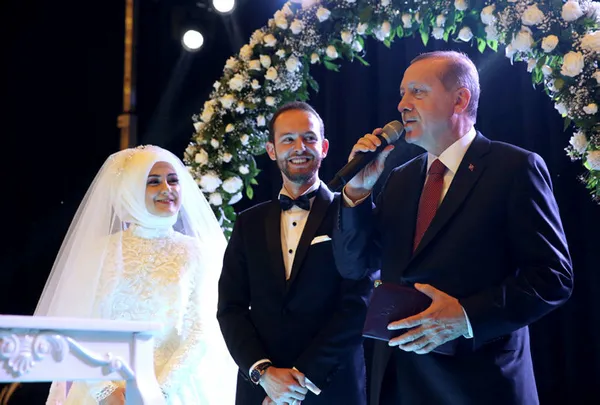 Cumhurbaşkanı Erdoğan nikah şahidi oldu - 1