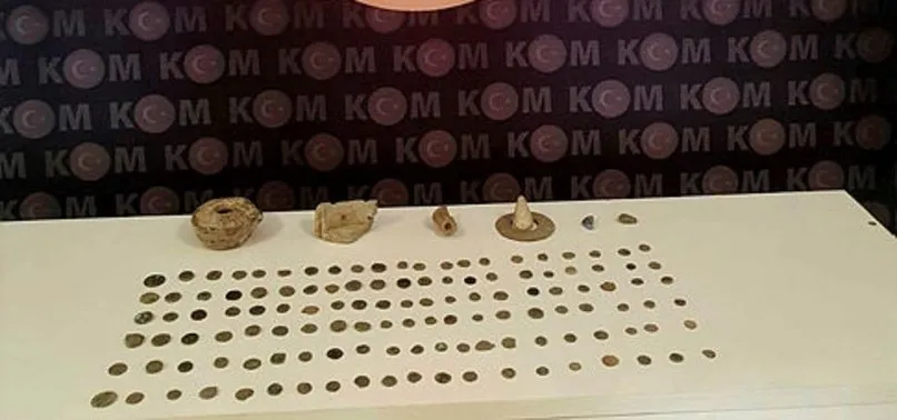 Muş'ta Roma dönemine ait 132 tarihi eser ele geçirildi