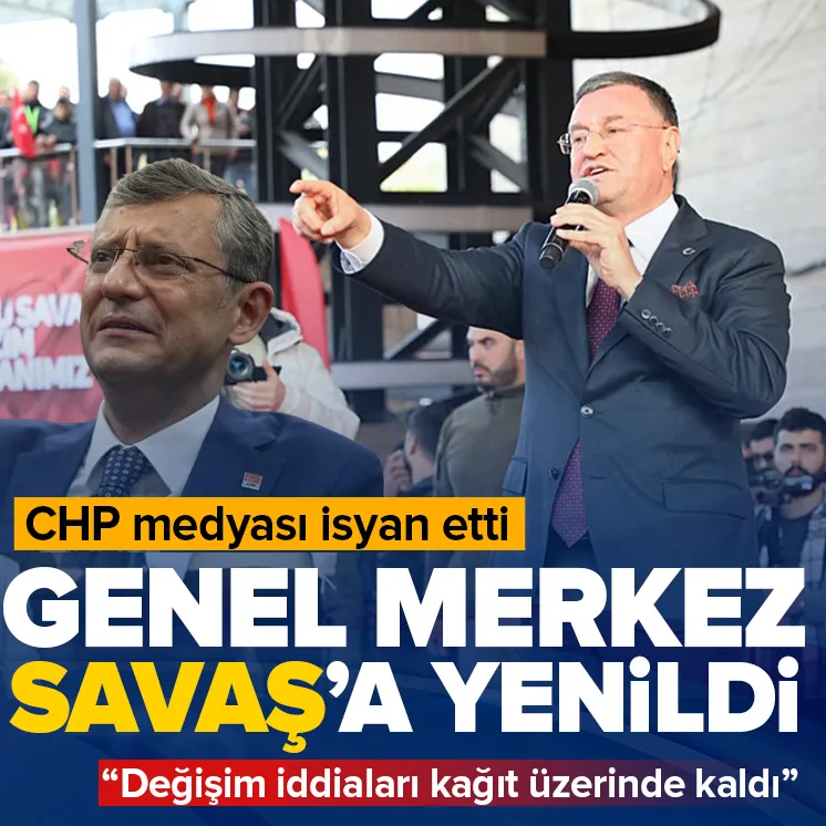 CHP medyasından Lütfü Savaş isyanı