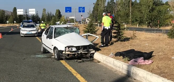 Elazığ’da trafik kazası! 1 can kaybı, 4 yaralı