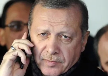 Cumhurbaşkanı Erdoğan'dan taziye telefonu
