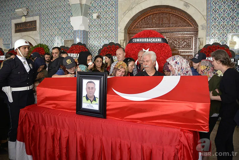 Başkan Erdoğan şehit Sedat Gezer'in eşi Medine Gezer ile görüştü 10