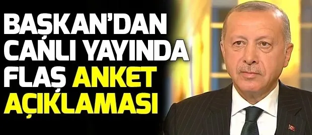 Başkan Erdoğan’dan A Haber’e flaş açıklamalar - 1