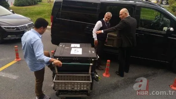 Suudi başsavcı kuruyemiş kolileriyle İstanbul'dan ayrıldı 4