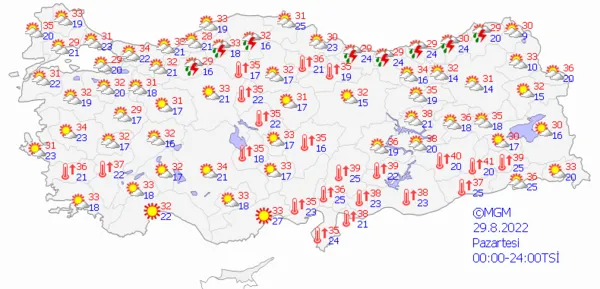 1661353475497.png Meteoroloji ve AFAD uyardı! Kuvvetli sağanak yağış o güne kadar sürecek! İstanbul Ankara İzmir hava durumu - 15