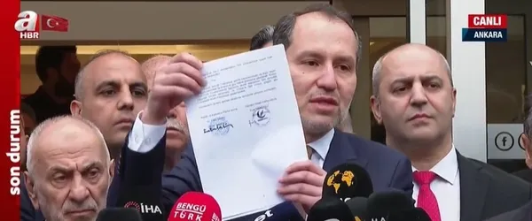 Yeniden Refah Partisi Cumhur İttifakı’nda! Genel Başkan Fatih Erbakan’dan son dakika açıklamaları