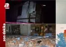 Düzce Gölyaka’daki deprem sonrası oluşan hasar! A Haber görüntüledi