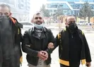 Eşinin boğazını kesti: Allah şifa versin