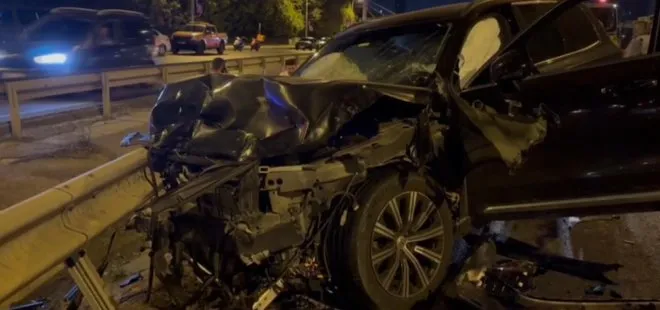 Kartal D-100 Karayolu’nda zincirleme trafik kazası: 2 yaralı! Kazaya neden olan sürücü olay yerinden kaçtı
