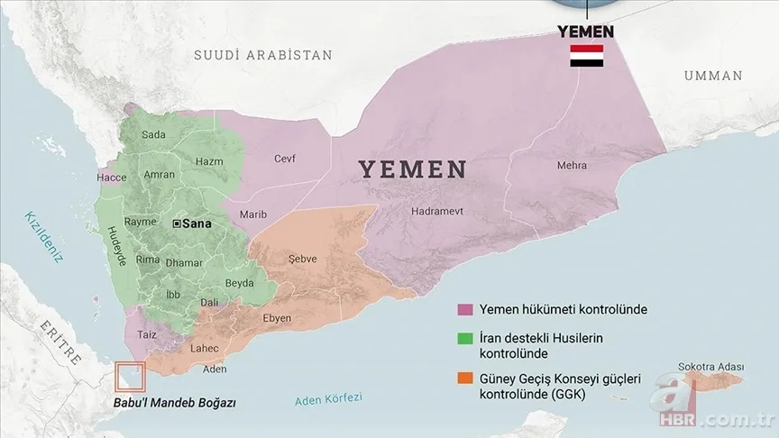 Yemen nerede, başkenti neresi? Askeri gücü ve Yemen haritası 2025 2