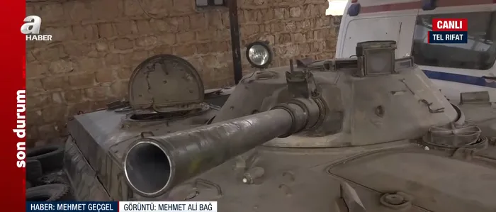 A Haber Tel Rıfat ve Halep İdlib'de! İşte Esad rejiminin çekildiği sokaklar - 1