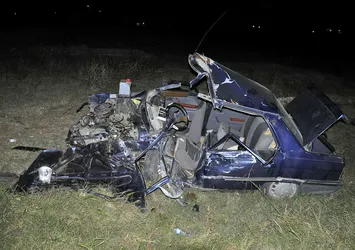 Tekirdağ'da feci kaza! İki otomobil kafa kafaya çarpıştı! Ölü ve yaralılar var...
