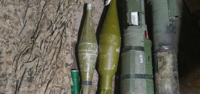 Son dakika: Hakurk’ta teröristlere ait roketatarlar bulundu