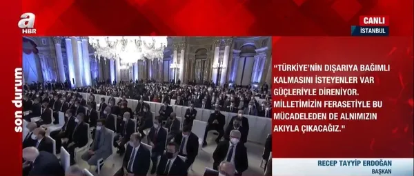 Başkan Recep Tayyip Erdoğan’dan faiz mesajı