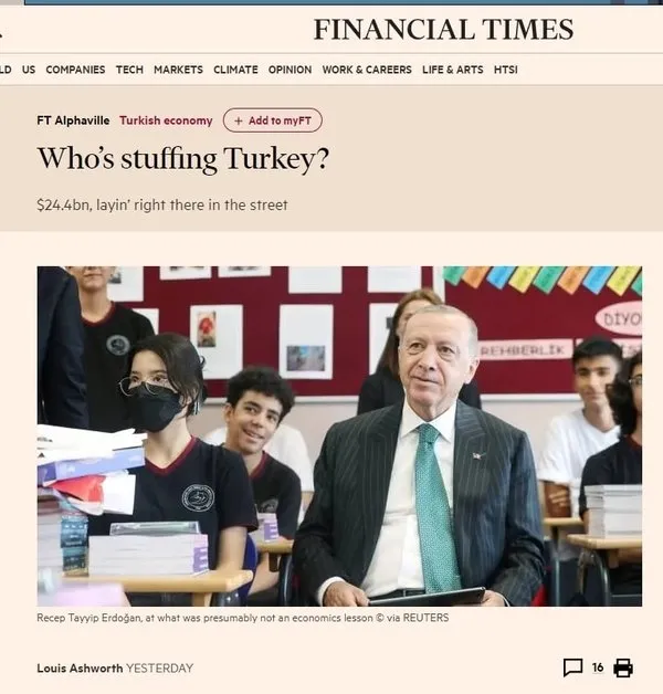 Hazine ve Maliye Bakanı Nureddin Nebati'den İngiliz gazetesi Financial Times'a kapak gibi yanıt: Türkiye Ekonomi Modeli - 1