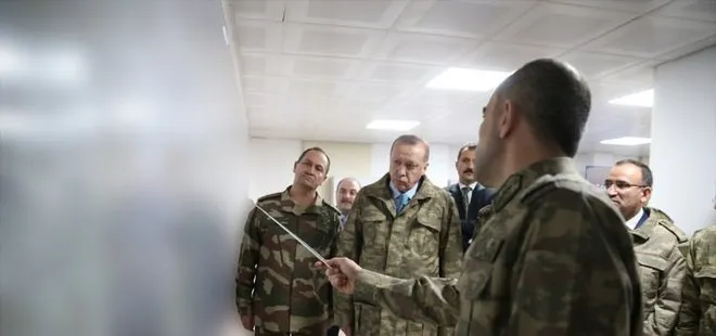 Başkomutan Erdoğan sınırda askerlere seslendi