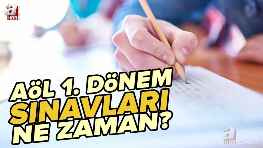 AÖL 1. Dönem sınav tarihi duyuruldu! MEB 2022 Açık Öğretim Lise sınavı ne zaman? Online mı, yüz yüze mi? 1