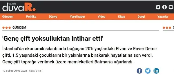 İntihar vakasını siyaset malzemesi yapmışlardı! CHP medyasının kara propagandası elinde patladı!