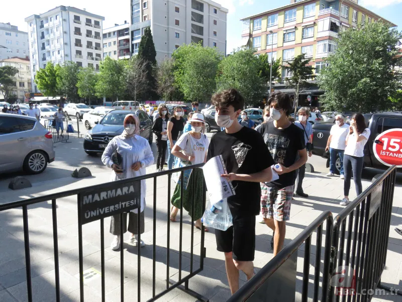 Koronavirüs gölgesinde YKS heyecanı! İlk oturum sona erdi 12