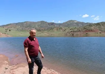 Sulama göletinde tehlike sinyali