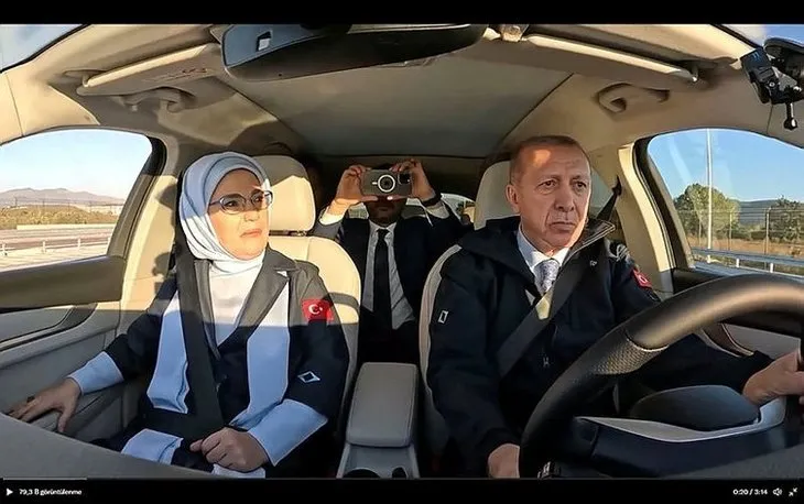 Yerli otomobil TOGG'da gurur günü! İlk TOGG Başkan Recep Tayyip Erdoğan'a