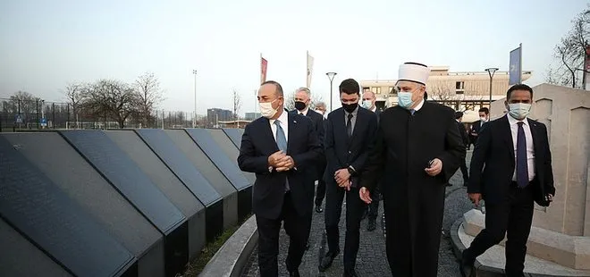 Dışişleri Bakanı Mevlüt Çavuşoğlu Hırvatistan’da İslam Merkezi’ni ziyaret etti