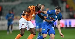 Galatasaray zorlu deplasmanda galip!