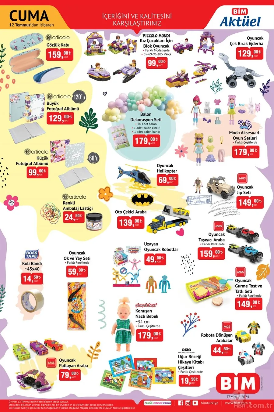 BİM'de bu hafta Bisiklet 3.999 TL, Dik Süpürge 1.799 TL, PS4 SLIM 11.999 TL... BİM'de 12 Temmuz indirim kataloğu yayınlandı! 6