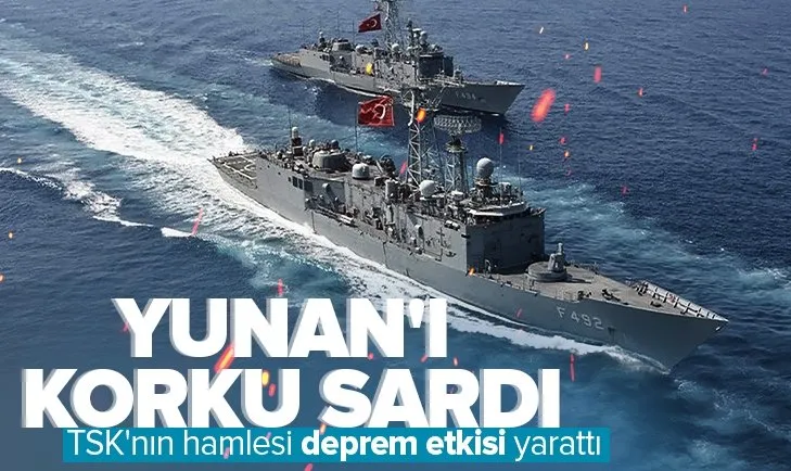 Son dakika: Efes tatbikatı korkuttu! Yunan medyası panikledi: Adaları işgal edecekler