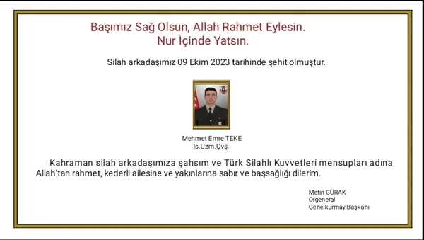 irakin-kuzeyinden-aci-haber-1-asker-sehit-1696887398822.jpg Irak'ın kuzeyinden acı haber: 1 asker şehit - 3